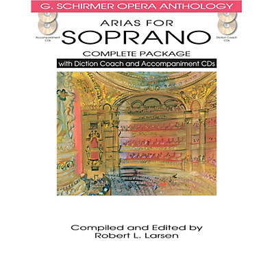 Hal Leonard Arias For Soprano - Complete Package  with Book, Diction Coach and Accompaniment CDs