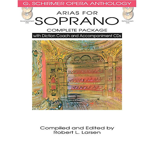 Hal Leonard Arias For Soprano - Complete Package  with Book, Diction Coach and Accompaniment CDs