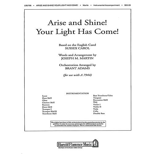 Shawnee Press Arise and Shine! Your Light Has Come! (from Journey of Promises) Score & Parts arranged by Brant Adams