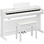 Yamaha Arius YDP-166 88-Key Digital Upright Piano With Bench - White