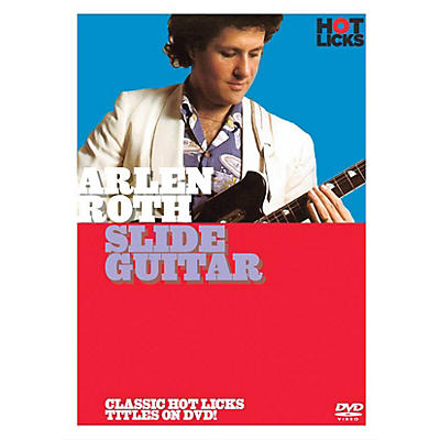 Music Sales Arlen Roth - Slide Guitar Music Sales America Series DVD Written by Arlen Roth