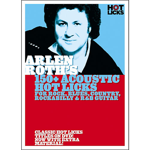 Hot Licks Arlen Roth: 150+ Acoustic Hot Licks DVD