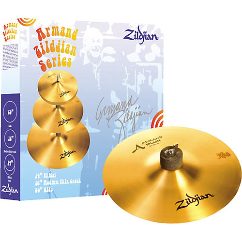 Armand Zildjian Series Cymbal Box Set with Free 10