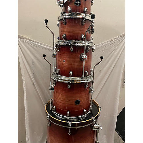 Mapex Armory Series Exotic Studioease Drum Kit Redwood Burst