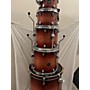 Used Mapex Armory Series Exotic Studioease Drum Kit Redwood Burst