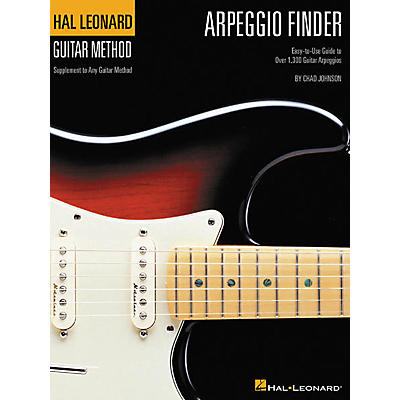 Hal Leonard Arpeggio Finder Guide to Over 1300 Arpeggios Book