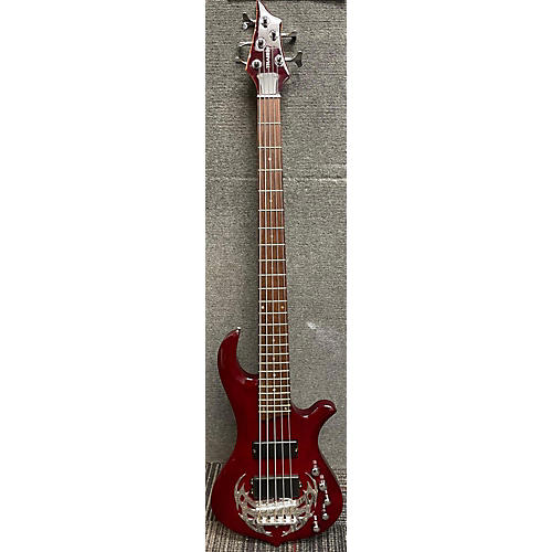 Traben Array Limited Electric Bass Guitar Candy Apple Red