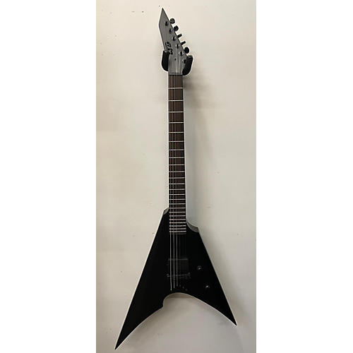 ESP Arrow Black Metal Solid Body Electric Guitar Flat Black
