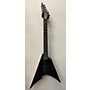 Used ESP Arrow Black Metal Solid Body Electric Guitar Flat Black