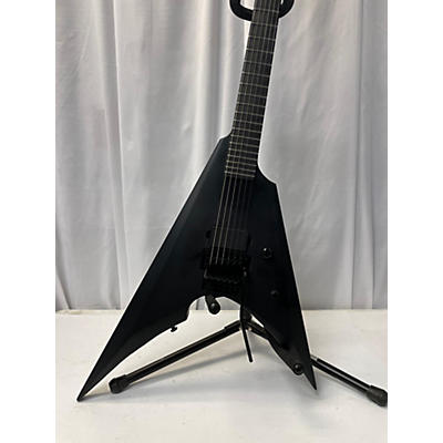 ESP Arrow Black Metal V Solid Body Electric Guitar