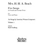 Southern Art Songs by American Women Composers Southern Music  by Amy Beach Edited by Ruth C. Friedberg