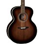 Open-Box Luna Guitars Art Vintage Solid Top Jumbo Acoustic/Electric Guitar Condition 1 - Mint Distressed Vintage Brownburst