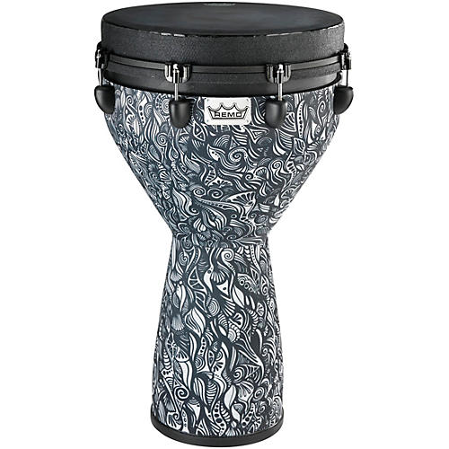 Remo ArtBEAT Artist Collection Aric Improta Djembe 14 x 25 in. Aux Moon