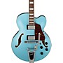 Ibanez Artcore AFS75 Hollowbody Electric Guitar with Bigsby Steel Blue Flat