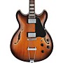 Ibanez Artcore AS7328 Semi-Hollow Electric Guitar - Tobacco Brown