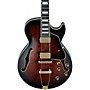 Ibanez Artcore Expressionist AG95QA Electric Guitar Dark Brown Sunburst