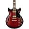 Artcore Expressionist AM93 Semi-Hollow Electric Guitar Level 2 Transparent Red Sunburst 888365285375
