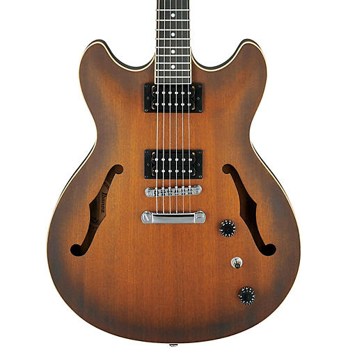 Ibanez Artcore Series AS53 Semi-Hollow Electric Guitar Flat Tobacco