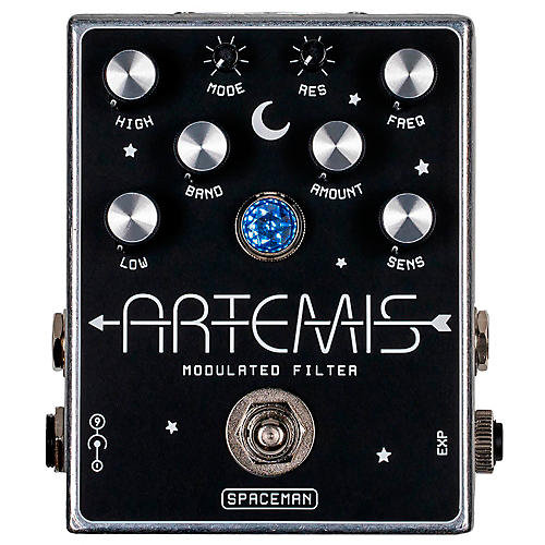 Spaceman Effects Artemis Modulated Filter Effects Pedal Silver Standard