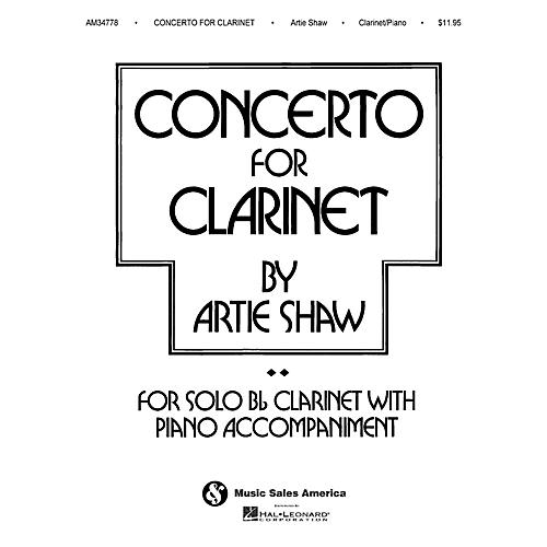 Music Sales Artie Shaw - Concerto for Clarinet Music Sales America Series Performed by Artie Shaw