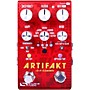 Open-Box Source Audio Artifakt Lo-fi Elements Delay and Reverb Effects Pedal Condition 1 - Mint Red