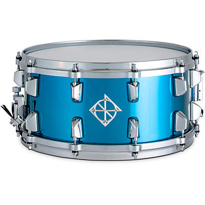 Dixon Artisan Blue Titainium Steel Snare Drum