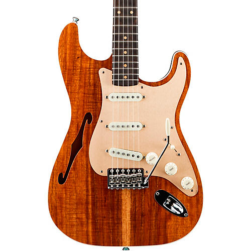 Fender Custom Shop Artisan Koa Stratocaster Electric Guitar Condition 2 - Blemished Aged Natural Top with Aged Teal Green Back and Sides 194744511189