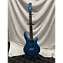 Used Ernie Ball Music Man Artisan Majesty Petrucci Signature Solid Body Electric Guitar marine blue sparkle