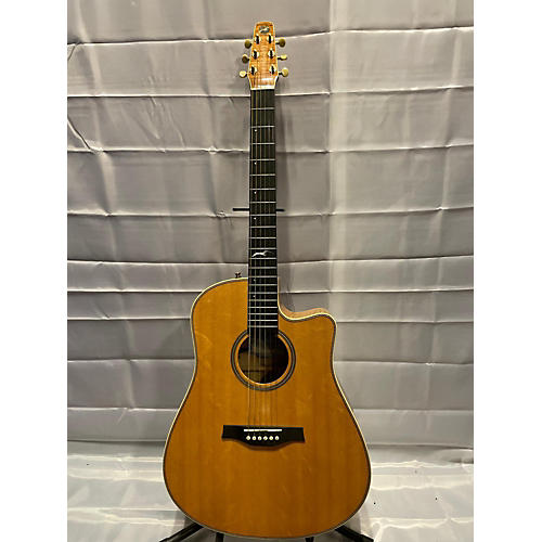 Seagull Artist Cameo CW DELUXE QII Acoustic Electric Guitar Natural