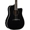 Artist Series AD60CE Dreadnought Acoustic-Electric Guitar Level 2 Black 888365615875