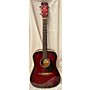 Used Alvarez Artist Series Acoustic Guitar Wine Red