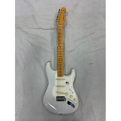 Fender Artist Series Eric Johnson Stratocaster Solid Body Electric Guitar BLONDE WHITE