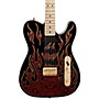 Open-Box Fender Artist Series James Burton Telecaster Electric Guitar Condition 2 - Blemished Red Paisley Flames 197881171612