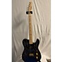 Used Fender Artist Series James Burton Telecaster Solid Body Electric Guitar black and flames