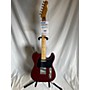 Used Fender Artist Series James Burton Telecaster Solid Body Electric Guitar DARK RED