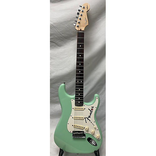Fender Artist Series Jeff Beck Stratocaster Solid Body Electric Guitar Surf Green