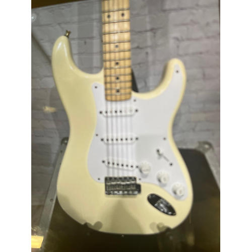Fender Artist Series Jimmie Vaughan Tex-Mex Stratocaster Solid Body Electric Guitar Olympic White