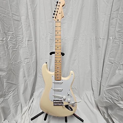 Fender Artist Series Jimmie Vaughan Tex-Mex Stratocaster Solid Body Electric Guitar Alpine White
