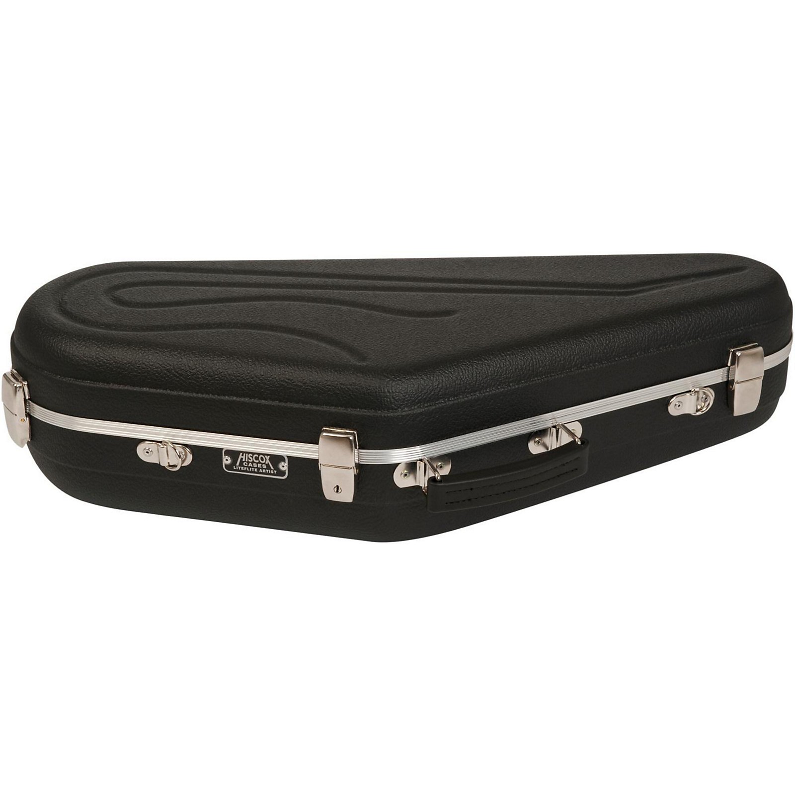 Hiscox Cases Artist Series Tenor Saxophone Case Black Shell, Silver