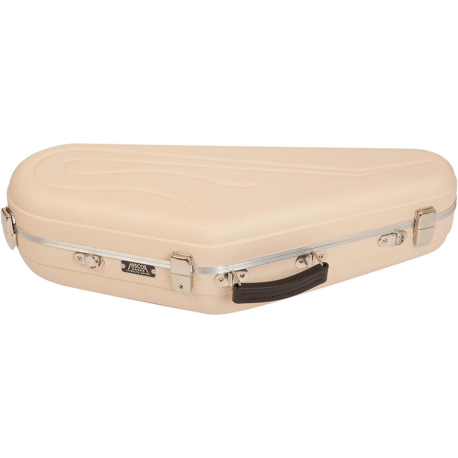 Hiscox Cases Artist Series Tenor Saxophone Case Ivory Shell with Silver