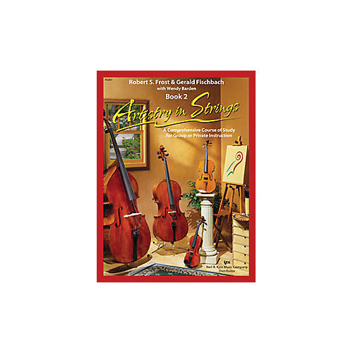 JK Artistry In Strings 2 Book/CD Violin Book