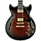 Artstar Series AM153 Semi-Hollow Electric Guitar Level 2 Dark Brown 888365507804