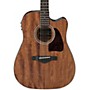 Ibanez Artwood AW54CE Dreadnought Acoustic-Electric Guitar - Open Pore Natural