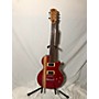 Used CMG Guitars Ashlee Ltd Editon Solid Body Electric Guitar red and stripes