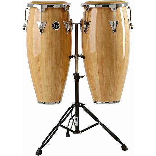 LP Aspire Conga Set with Free Bongos Natural