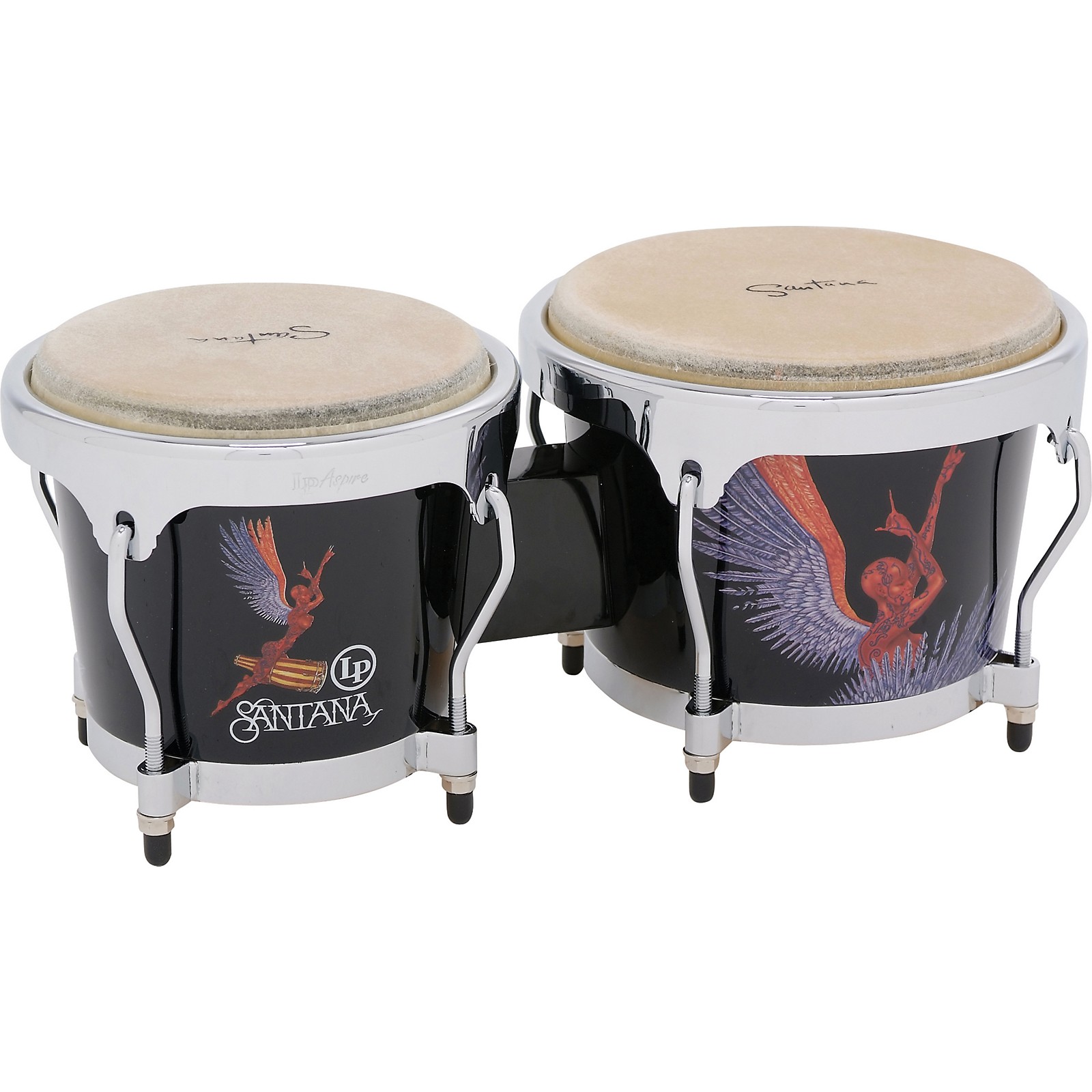 LP Aspire Santana Abraxas Wood Bongos Musician's Friend