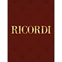 Ricordi Assassinio Nella Cattedrale, It (Vocal Score) Vocal Score Series Composed by Ildebrando Pizzetti