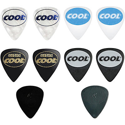 COOL Assorted Grip Multi Pack Guitar Picks