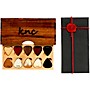 Knc Picks Assorted Guitar Picks With Wooden Box 10 Pack