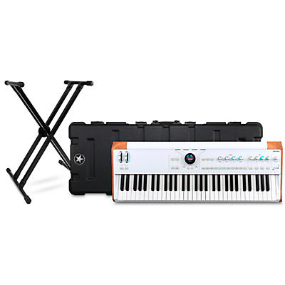 Arturia AstroLab Stage Keyboard With Roadrunner Jetway Hardshell Flight Case (PL4KD Keyboard Stand Included)